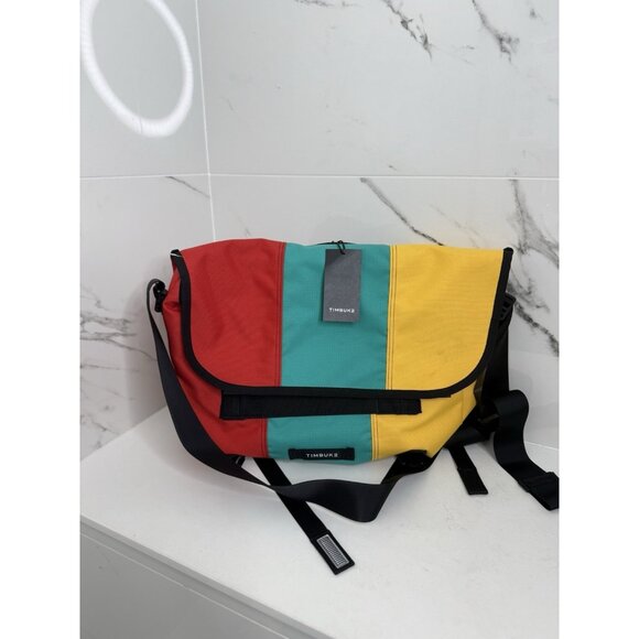 NWT Timbuk2 Classic Messenger Bag Eco Bookish Medium Colorful Rosta Jamaica Rare - Picture 1 of 16